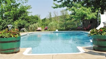 Seasonal outdoor pool