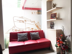 Zitruimte lobby