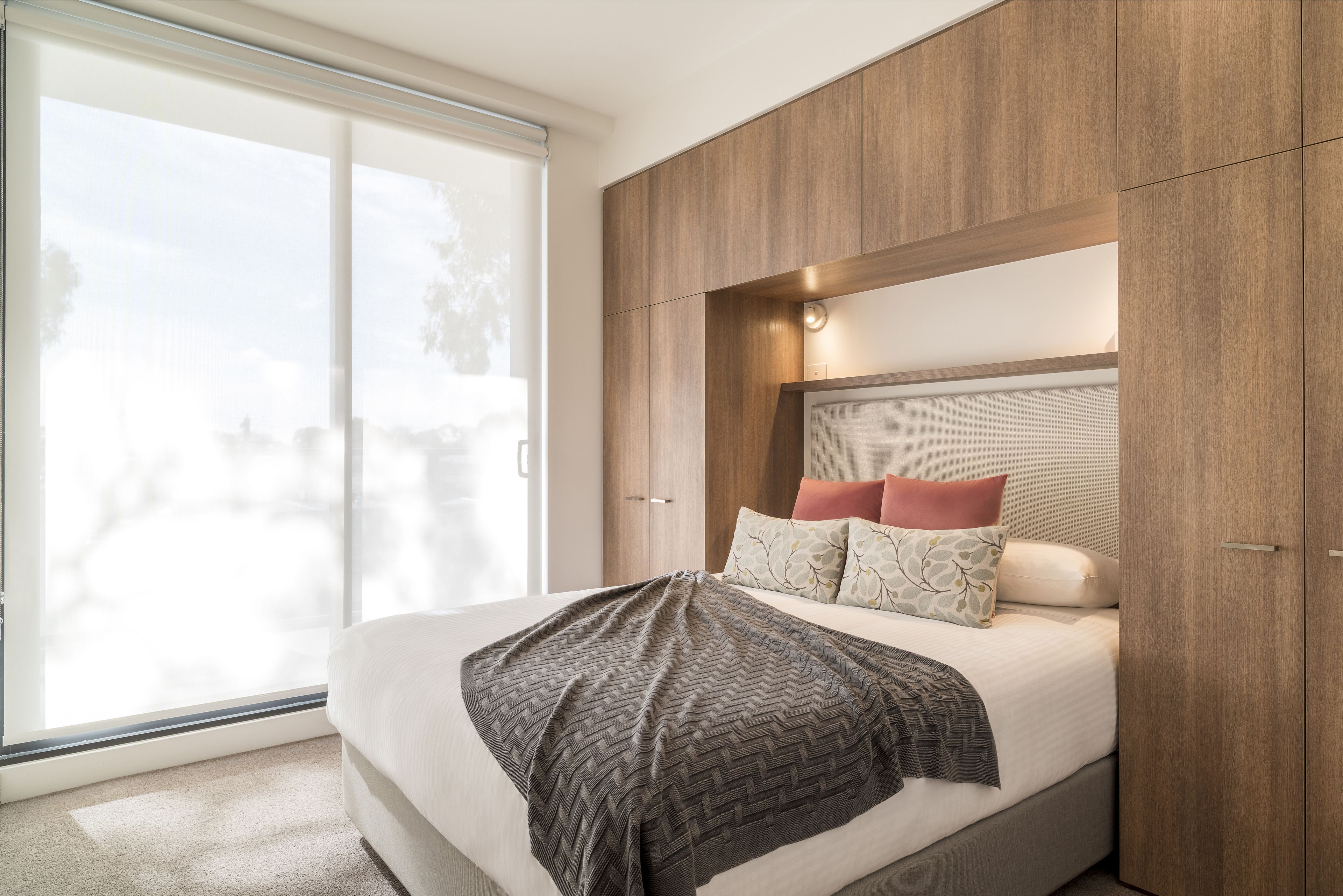 superior two bedroom apartment | 1 bedroom, desk, laptop workspace, iron/ironing board