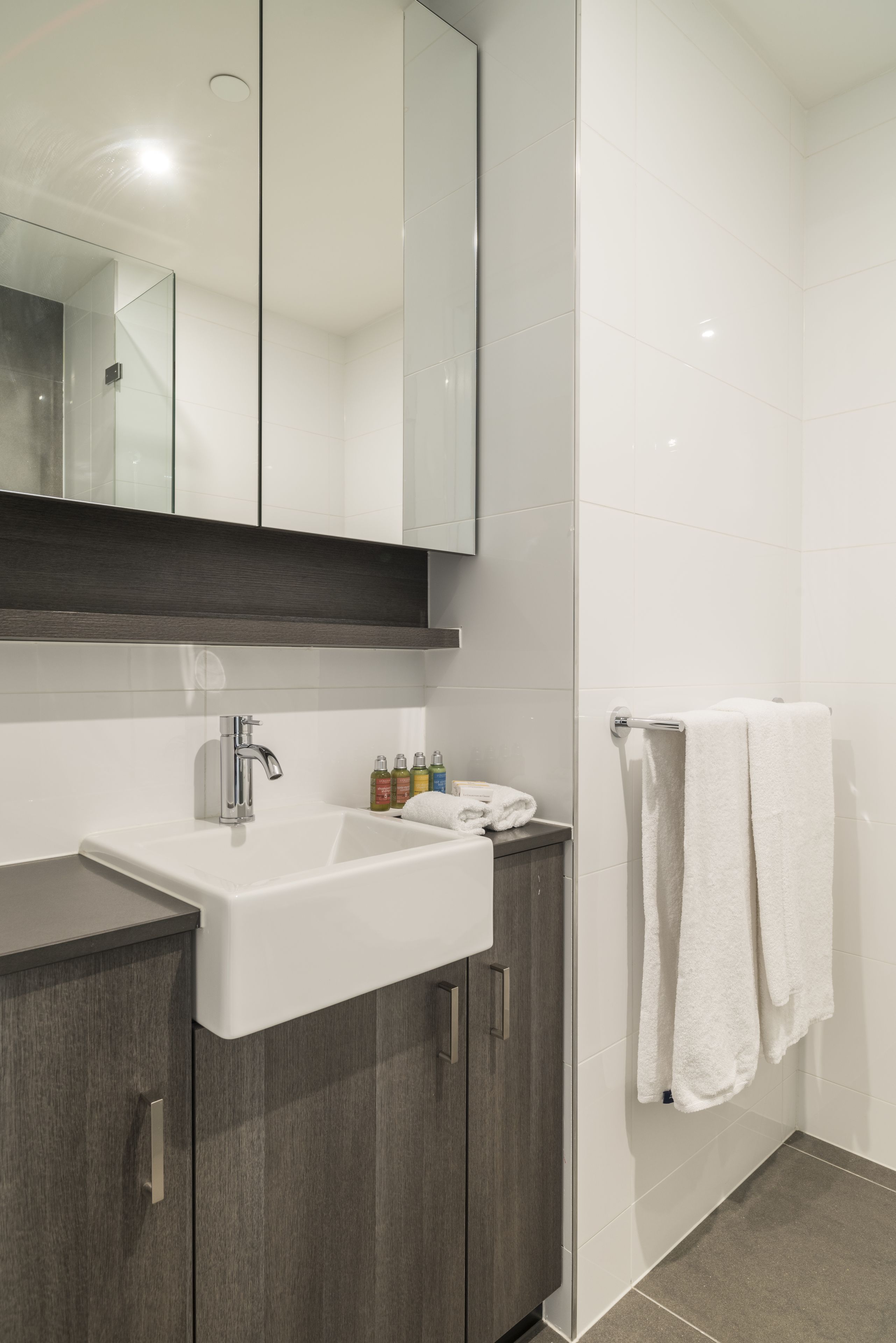 superior two bedroom apartment | bathroom sink