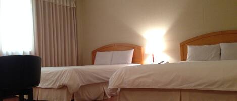 Free WiFi, bed sheets