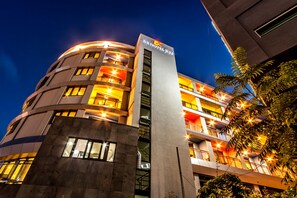 Front of property - evening/night