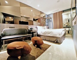 頂級雙人房(部分無窗) | 羽絨被、免費迷你吧、客房內保險箱、熨斗/熨衣板