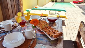 Selvbetjent frokost er inkludert hver dag