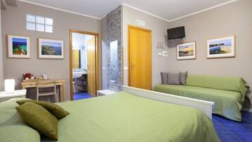 标准双人房 | 意大利 Frette 床单、高档床上用品、羽绒被、加厚床垫