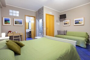 Standard Double Room | Frette Italian sheets, premium bedding, down comforters, pillowtop beds - TerraSole Bakery B&B (Terrasini)