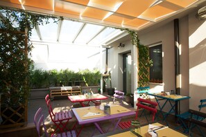 Superior Double Room Single Use, Terrace | Outdoor dining - TerraSole Bakery B&B (Terrasini)