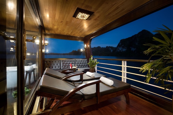 Chambre Exécutive Double ou avec lits jumeaux, balcon, vue océan | Vue depuis le balcon