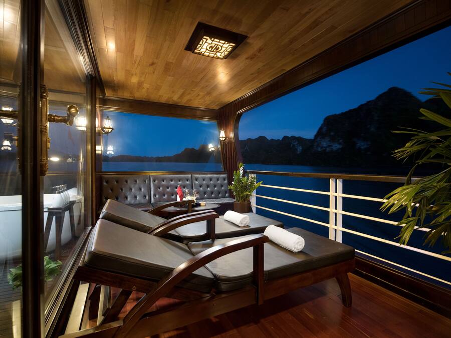 Dobbelt- eller tomannsrom – executive, balkong, havutsikt | Utsikt fra balkong