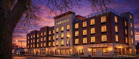 Façade de l’hébergement