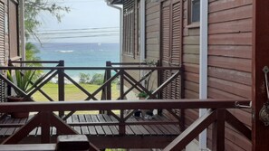 Apartment, 1 Bedroom, Kitchen, Partial Sea View | Terrace/patio - Yellow Bird Apartment (Silver Sands)