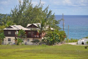 Udsigt fra overnatningsstedet