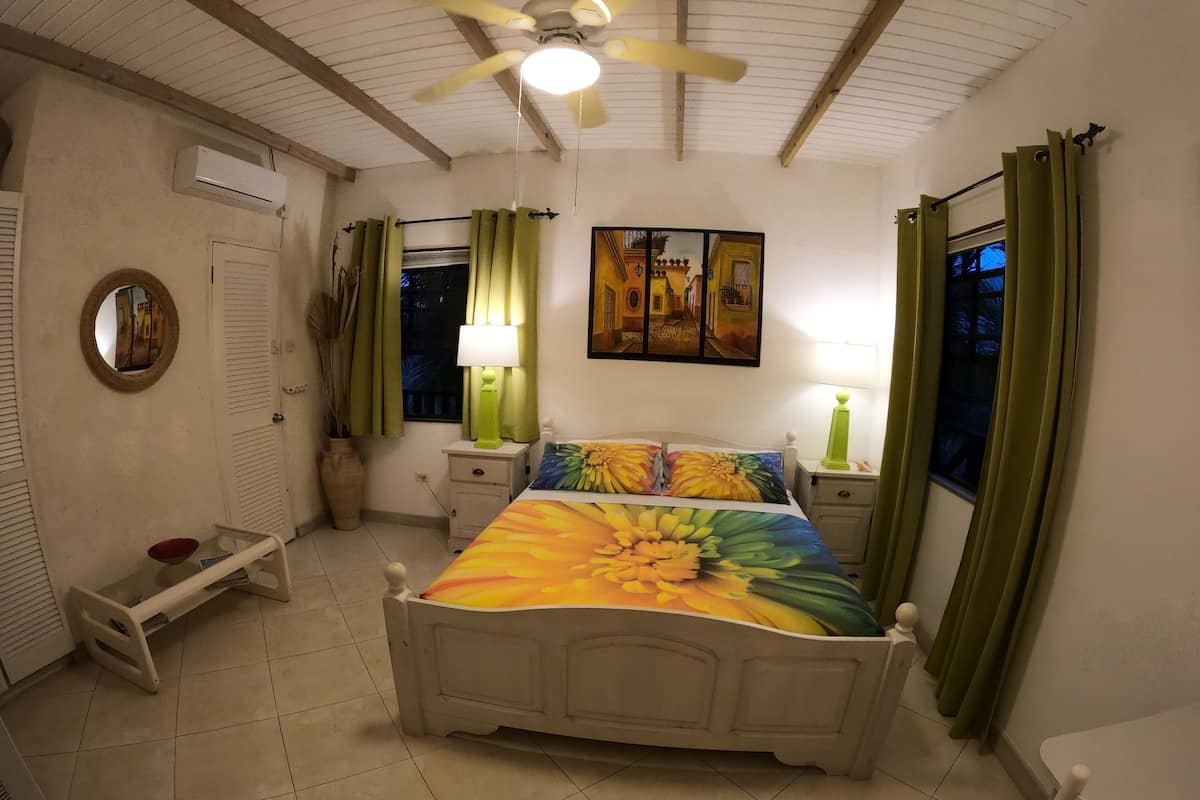 1 habitación y ropa de cama de alta calidad