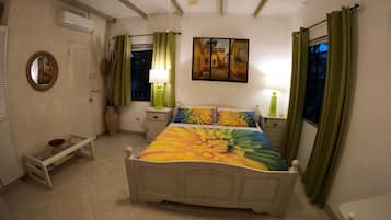 Apartment, 1 Bedroom, Kitchen, Partial Sea View | 1 bedroom, premium bedding, in-room safe, individually decorated