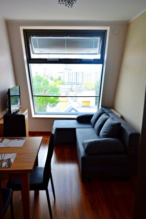 Appartement Premium, 1 chambre | Coin séjour