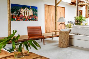 Con vista a la playa, se sirven desayunos y almuerzos