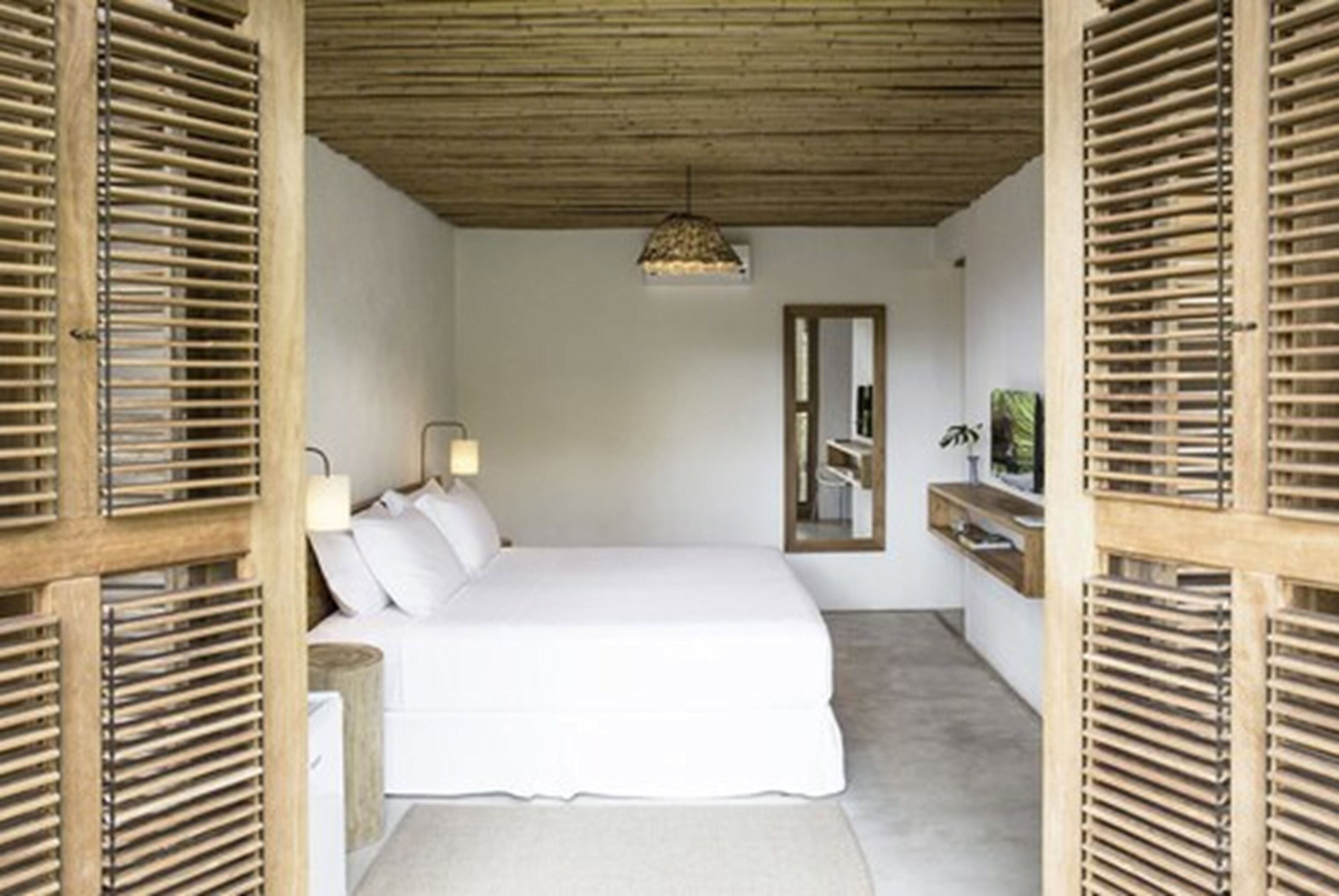 Quarto Standard Vista para o Jardim | Roupas de cama premium, cofres nos quartos