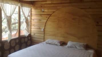 Cabaña, 1 cama King size | 1 habitación y wifi gratis