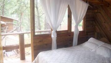 Cabaña, 1 cama King size | 1 habitación y wifi gratis