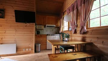 Cabin, 1 Bedroom, Terrace | Free rollaway beds, free WiFi, wheelchair access