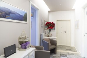 Interior entrance