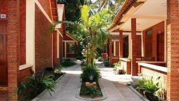 Blick von der Unterkunft