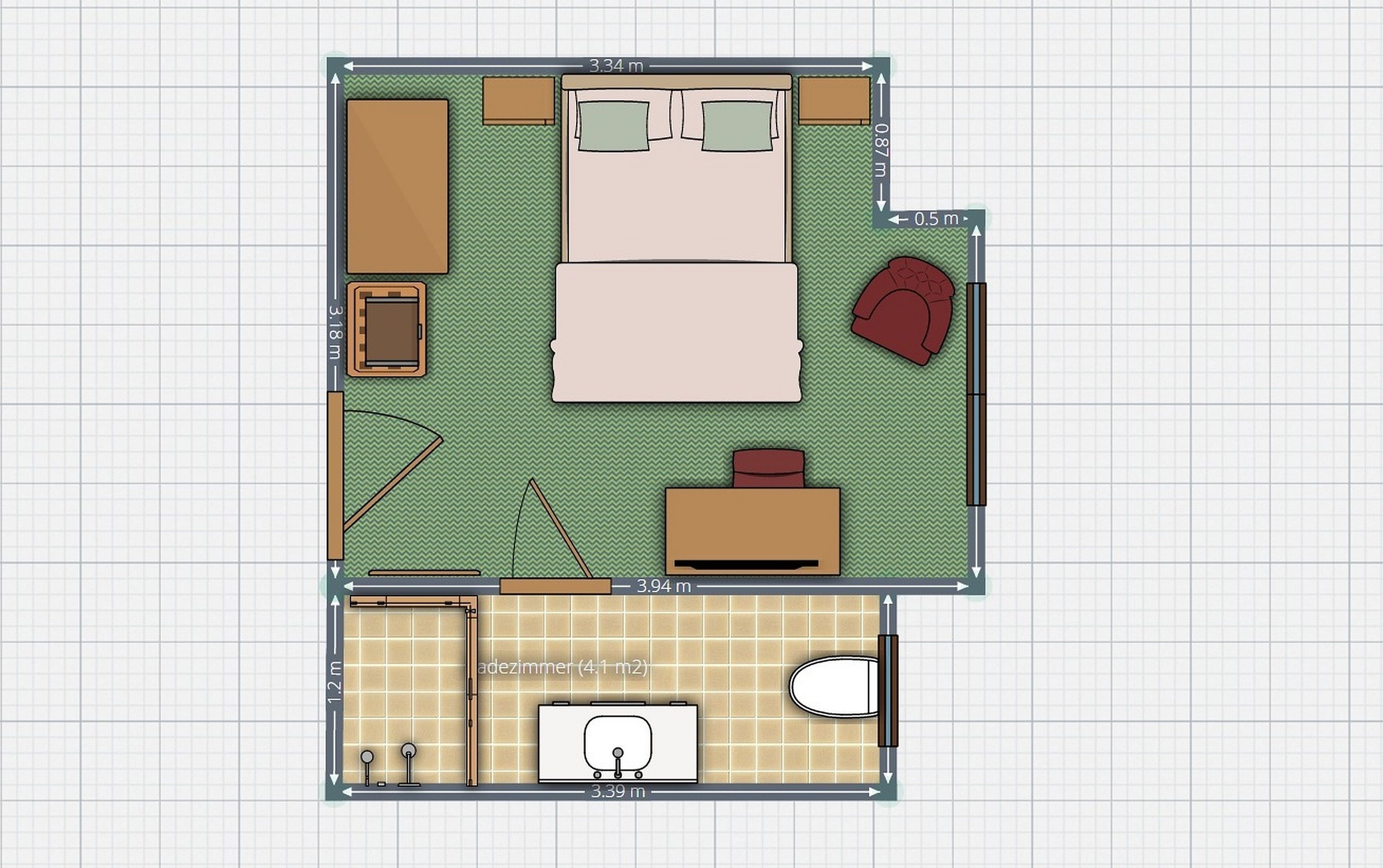 مخطط تصميم الطابق
