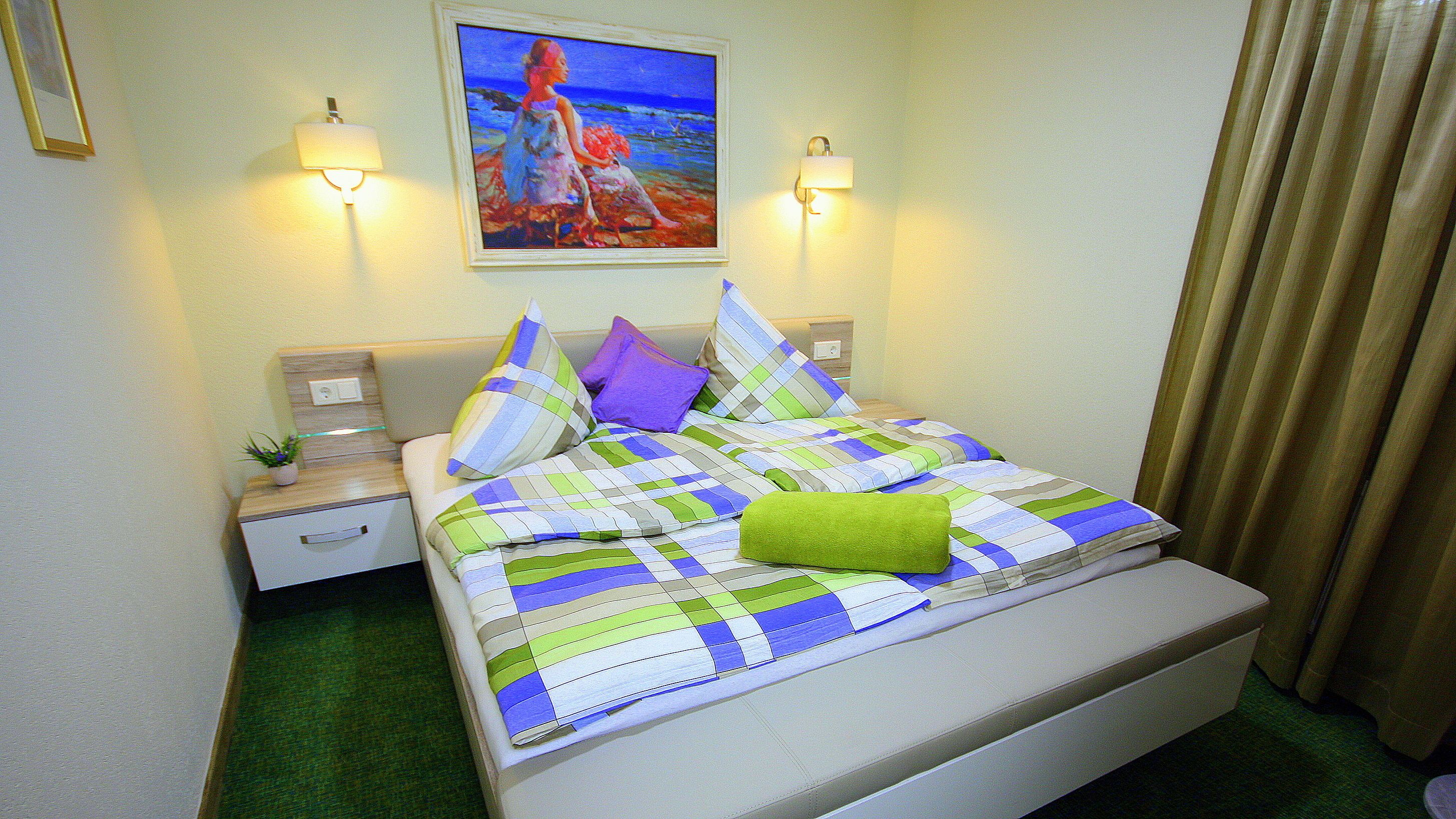 Family Apartment, 1 Bedroom, Garden View (Rebstock) | Premium bedding, in-room safe, desk, soundproofing