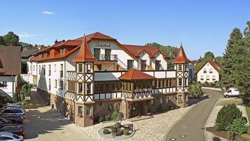 Fassade der Unterkunft