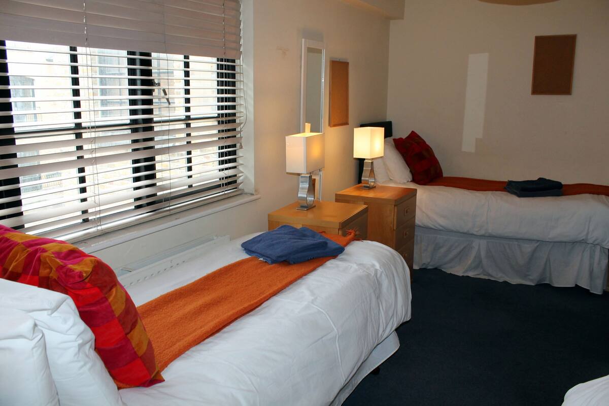 1 bedroom, in-room safe, iron/ironing board, cribs (surcharge)
