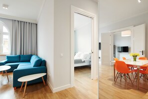 Living room - Crownhill Apartments (Kraków)