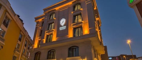 Façade de l’hébergement