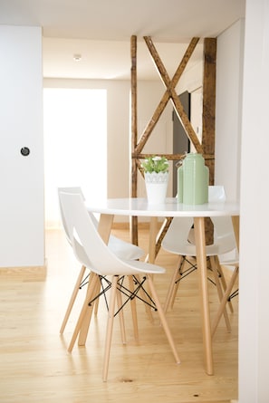 Apartment, 1 Bedroom, City View | Private kitchenette | Fridge, microwave, stovetop, espresso maker - Páteo Saudade Lofts (Lisbon)