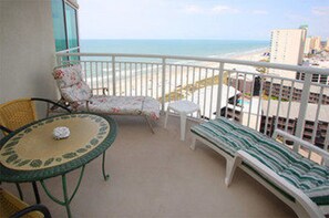 Condo, 1 Bedroom, Ocean View (2 Doubles and 1 sofa bed) | Balcony - Units at Avista Resort by Elliott Beach Rentals (North Myrtle Beach)