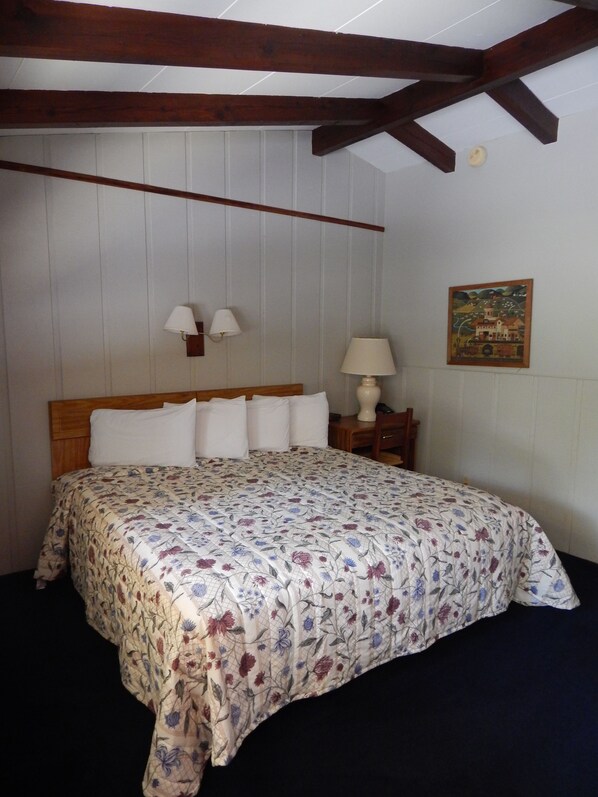 Individually decorated, desk, bed sheets