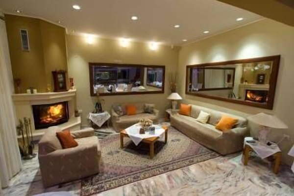 Sala de estar en el lobby