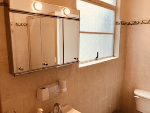 Superior Apartment, 2 Bedrooms | Bathroom | Shower, hair dryer, towels