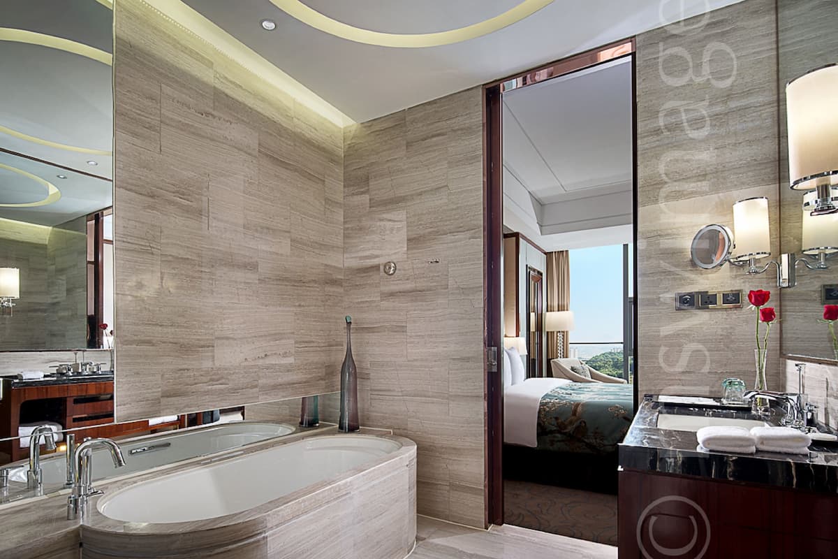 Doppia Executive | Bagno | Doccia, set di cortesia gratuito, accappatoio, pantofole