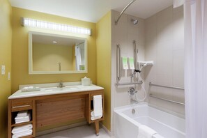 Shower, free toiletries, hair dryer, towels - Home2 Suites by Hilton Fort Smith AR (Fort Smith)