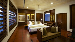 Master Suite with Private Pool | Minibar, in-room safe, blackout drapes, iron/ironing board - Jetwing Thalahena Villa (Negombo)