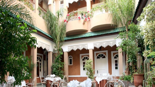 Breakfast, lunch and dinner served - Riad L'Arabesque (Marrakech)