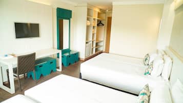 Premier Família Pet Friendly - Incluso acesso ao Parque Aquático Hot Beach Olímpia | 迷你吧、客房內保險箱、書桌、遮光布/窗簾