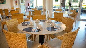 Breakfast, lunch, dinner served; Brazilian cuisine 