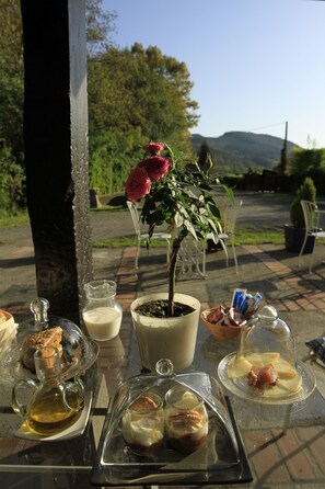 Outdoor dining - Agroturismo Ibarra (Amorebieta)