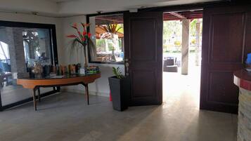 Interior entrance