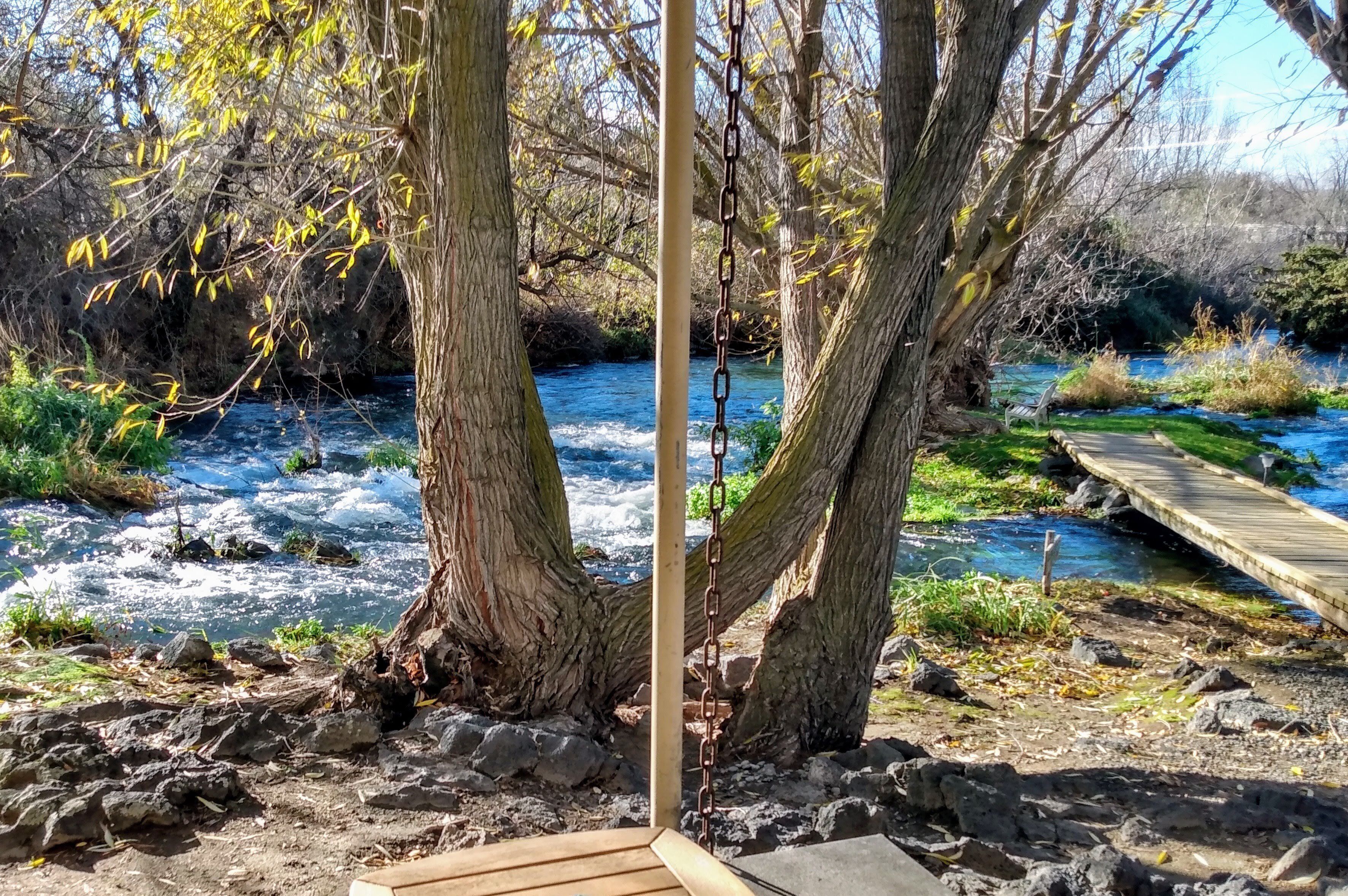 creekside cottage | view from room