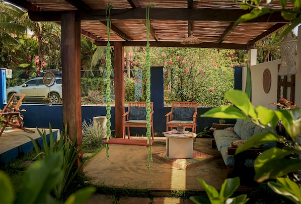 Terrace/patio - Pousada Mar Azul (Itacaré)