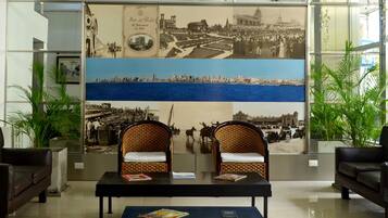 Mostrador para check-in y check-out