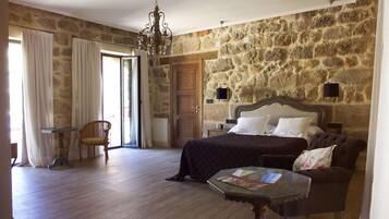 Premium bedding, down duvets, memory-foam beds, rollaway beds