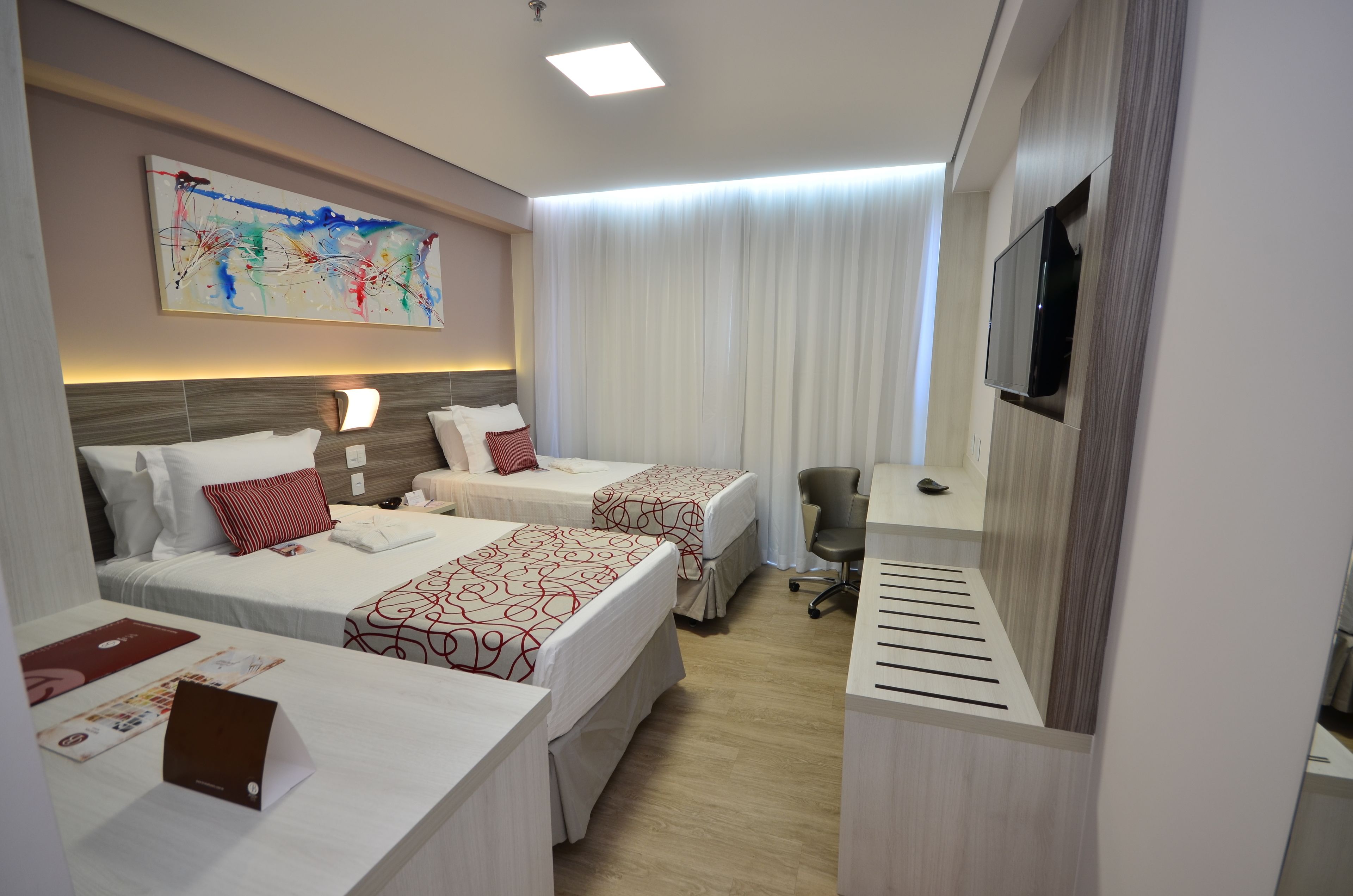 Minibar, in-room safe, desk, free WiFi